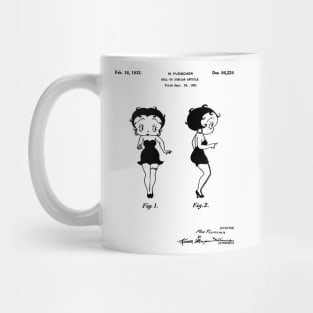 Betty Boop Patent Black Mug